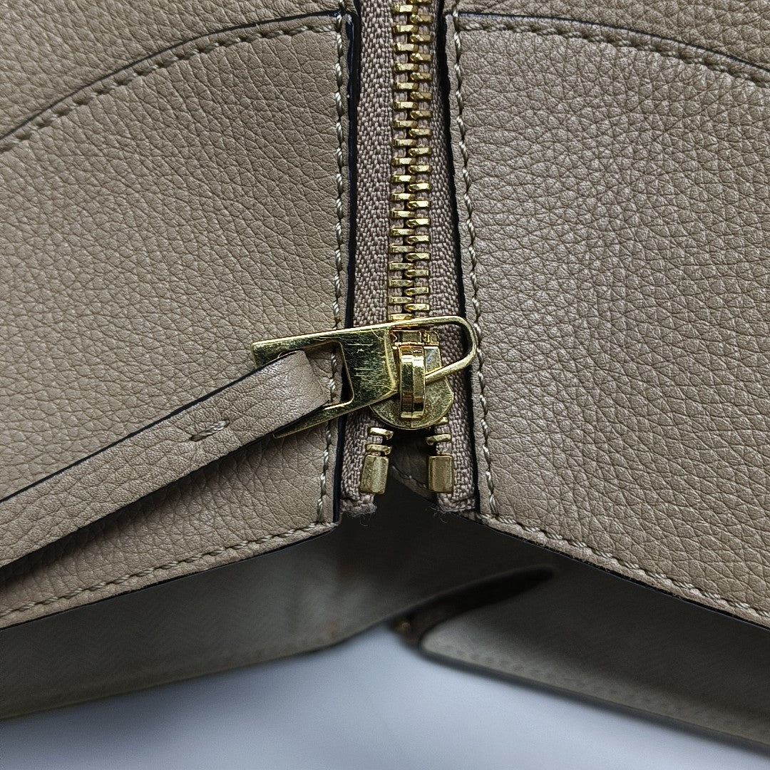 Hammock Small Calfskin Beige