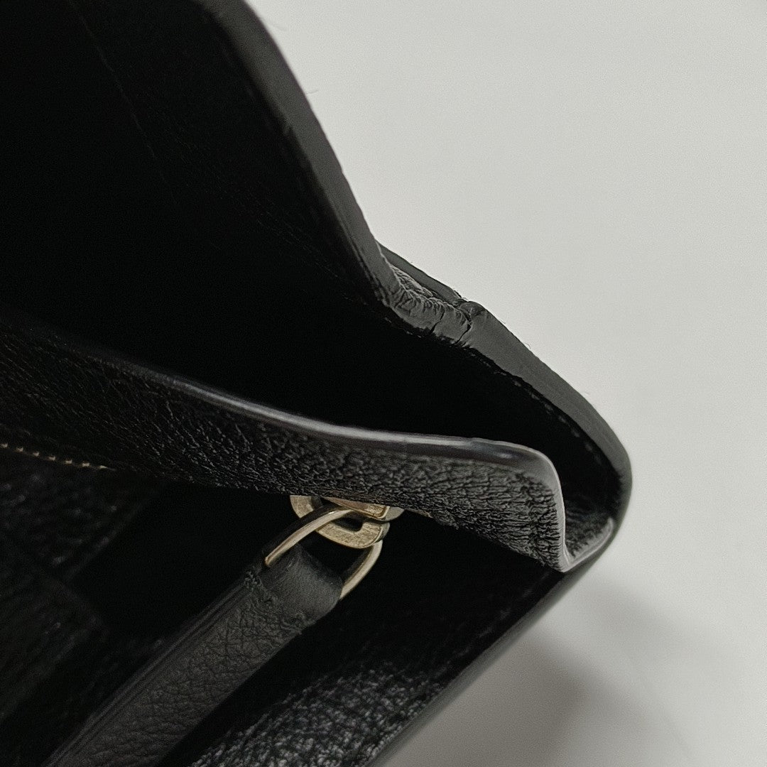 Shopping Bag Calfskin Black
