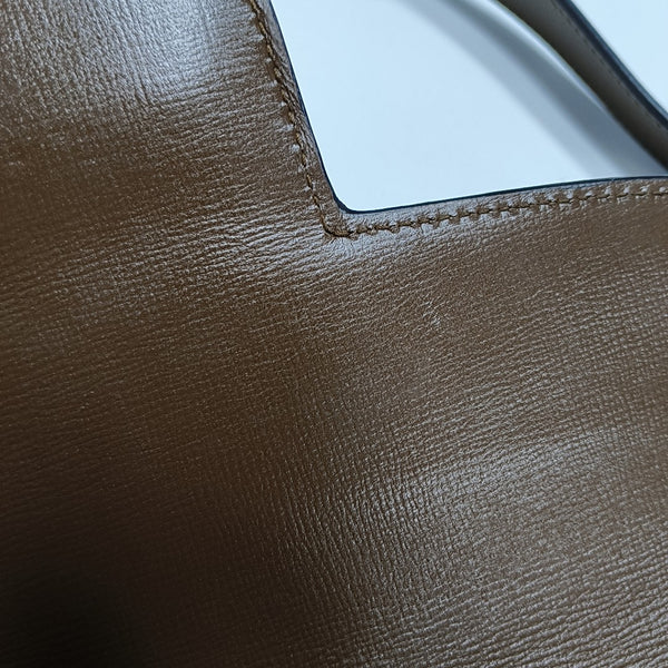 Horsebit 1955 Medium Monogram Coated Canvas Beige