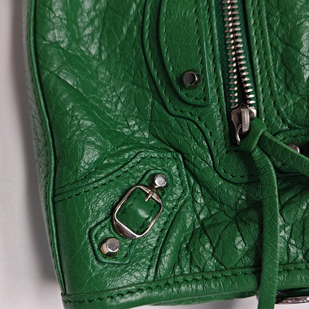 Classic City Lambskin Green