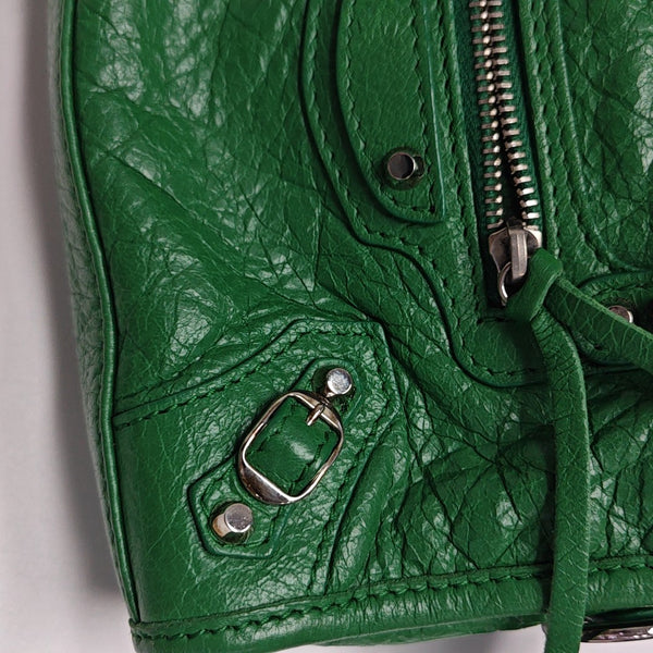 Classic City Lambskin Green