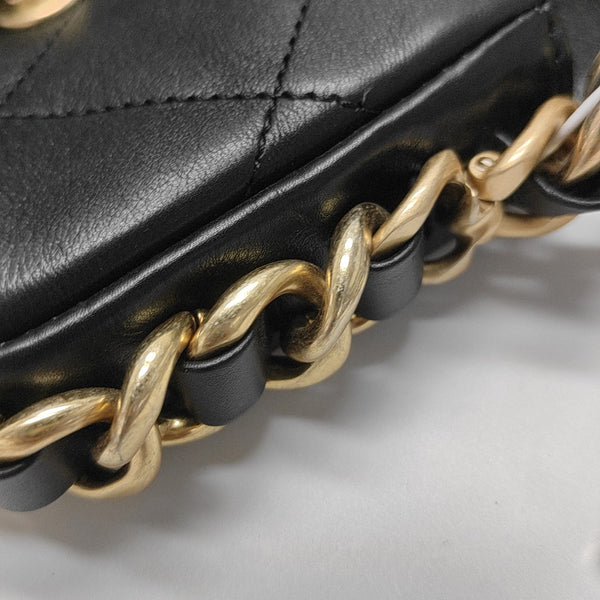 Quilted Calfskin Mini Black