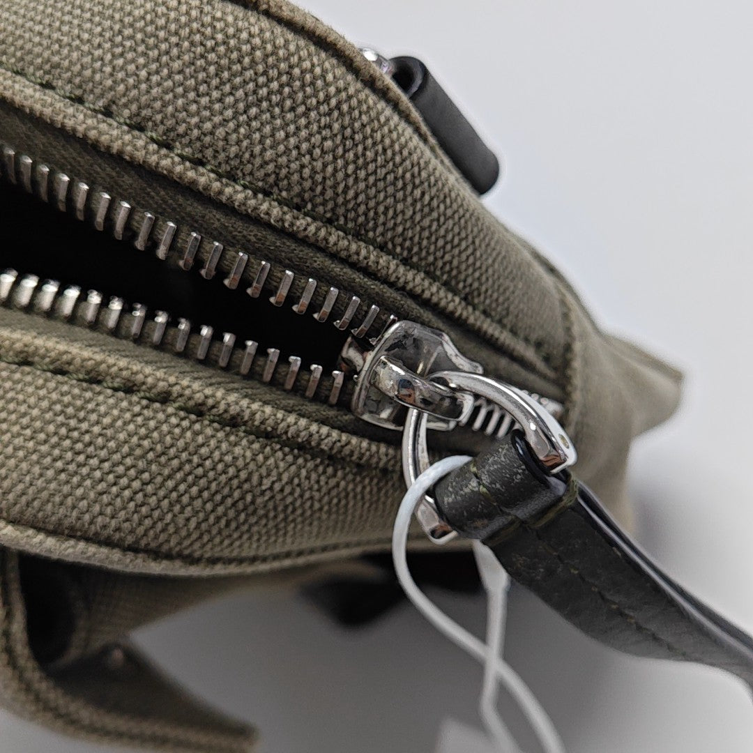 Canvas Shoulder Bag Green