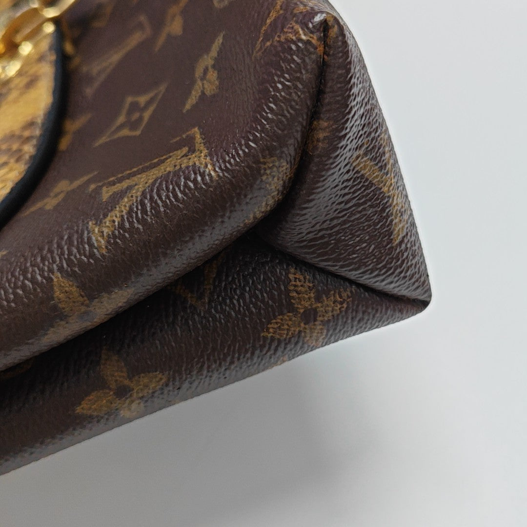 SAINT PLACIDE Monogram Coated Canvas Brown