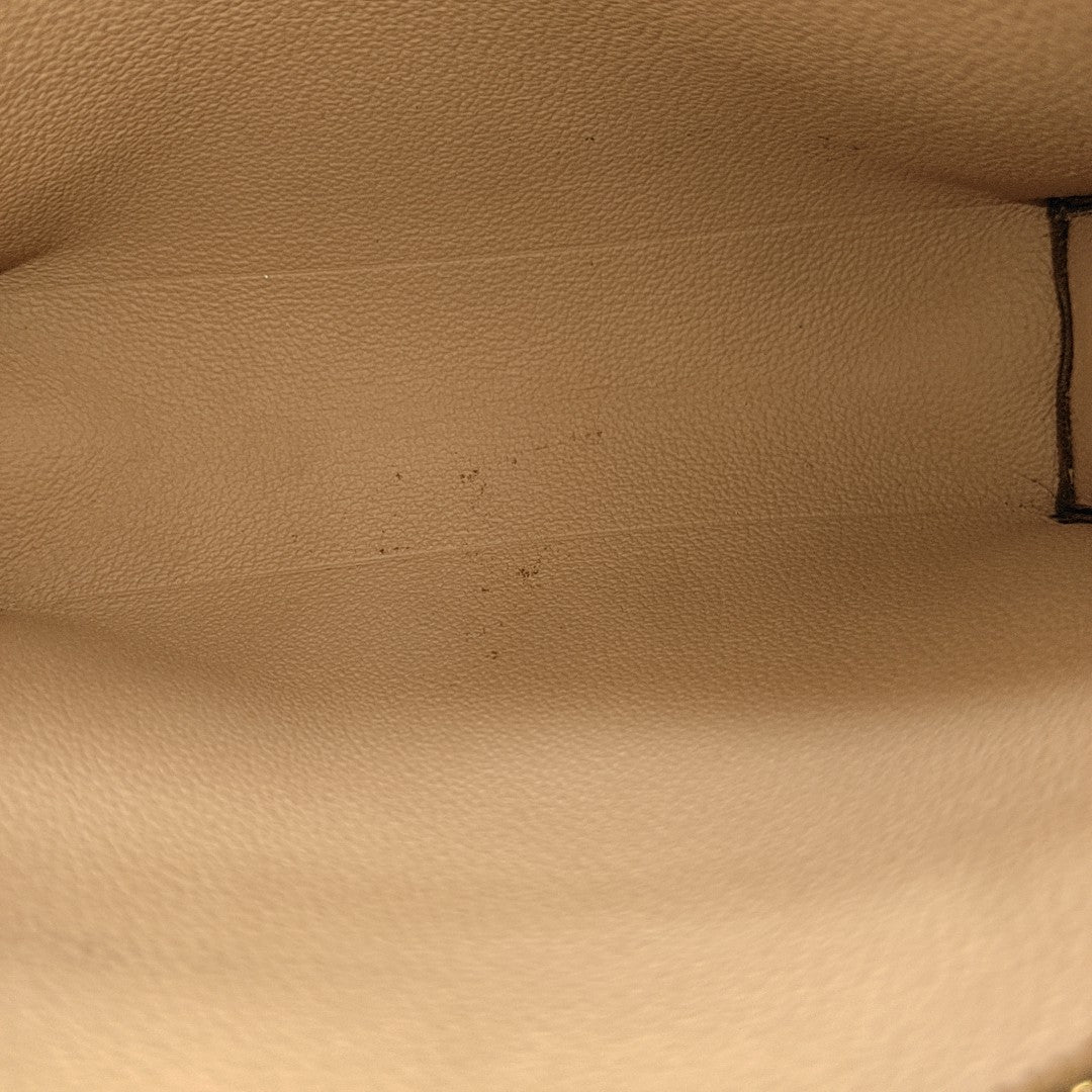 TOILET POCKET 19 Monogram Coated Canvas Brown