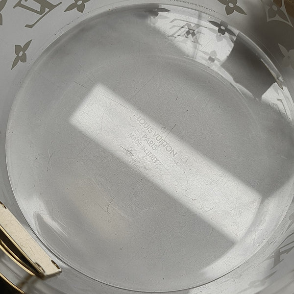 BOX SCOTT Monogram Plastic Clear