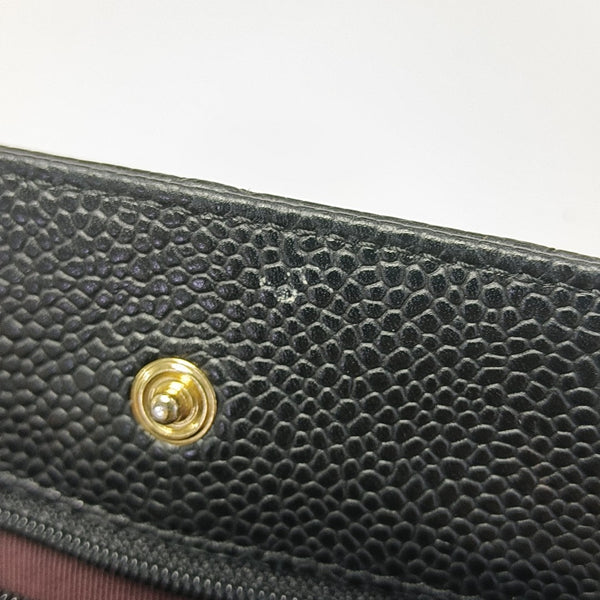 WOC Quilted Grained Calfskin Black
