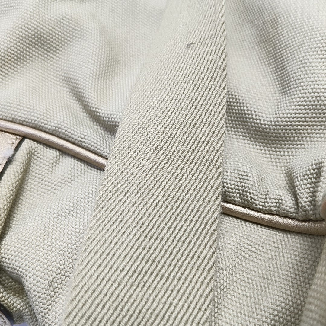 Canvas Shoulder Bag Beige