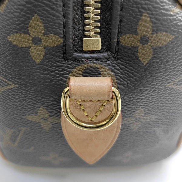 SPEEDY 20 Monogram Coated Canvas Brown