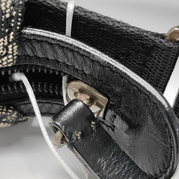 Vintage Trotter Oblique Canvas Black