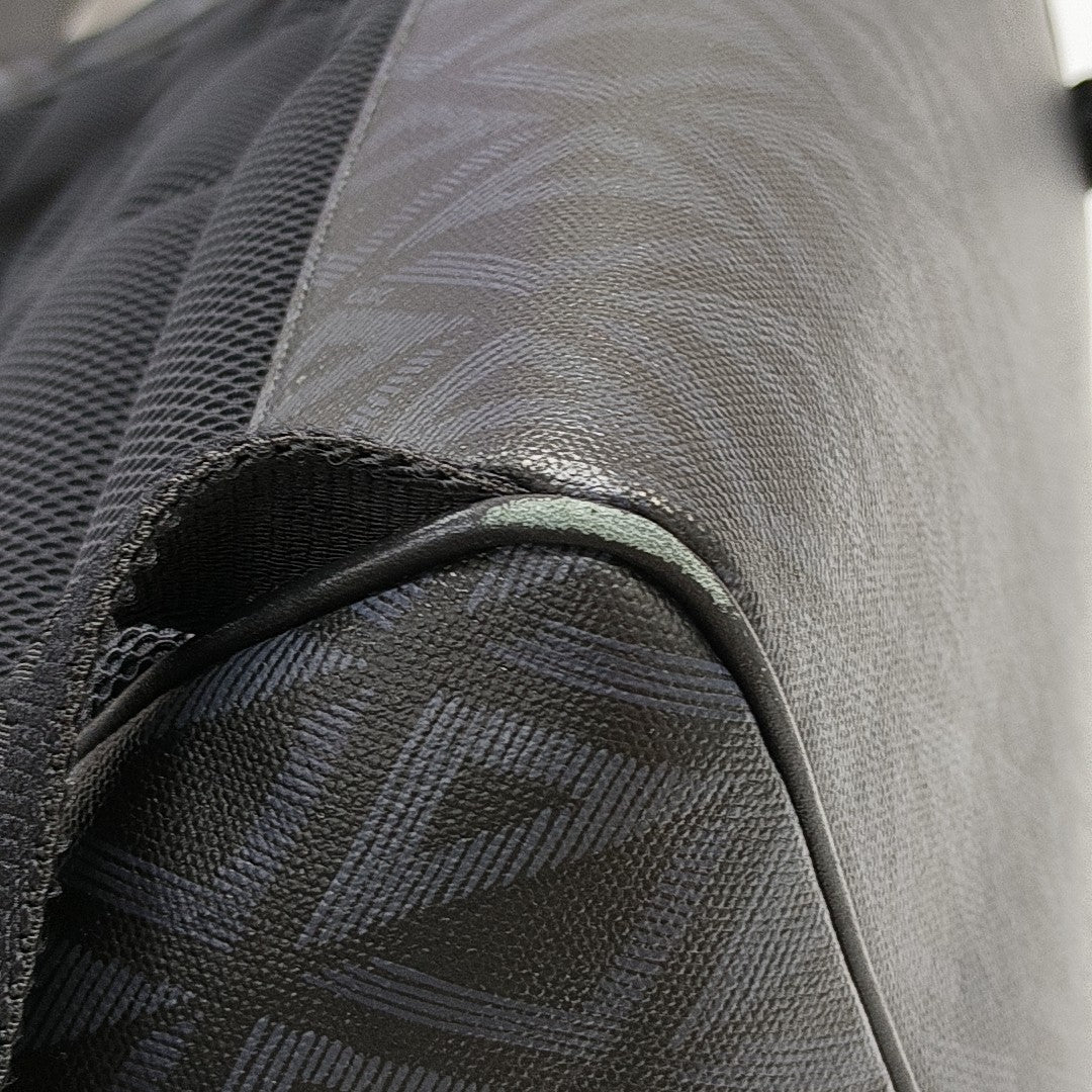 Hit The Road Coated Canvas Black