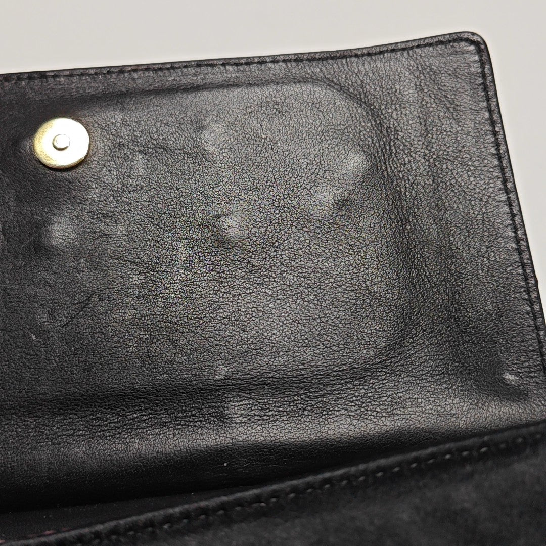 Fabric Top Handle Bag Black