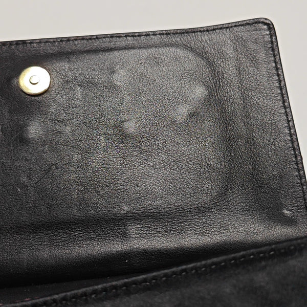 Fabric Top Handle Bag Black