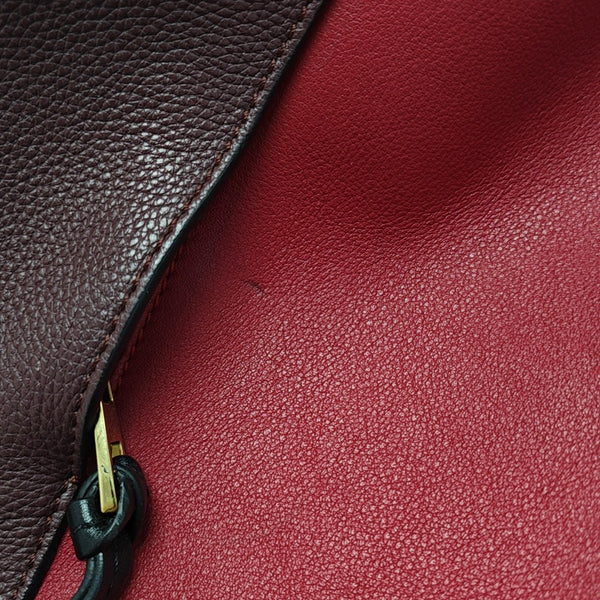 Calfskin Shoulder Bag Red