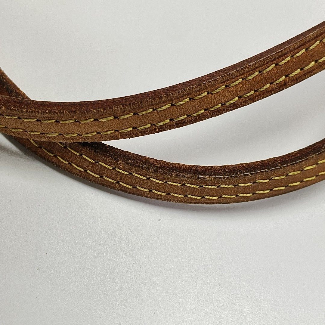 NEVERFULL MM Monogram Coated Canvas Brown