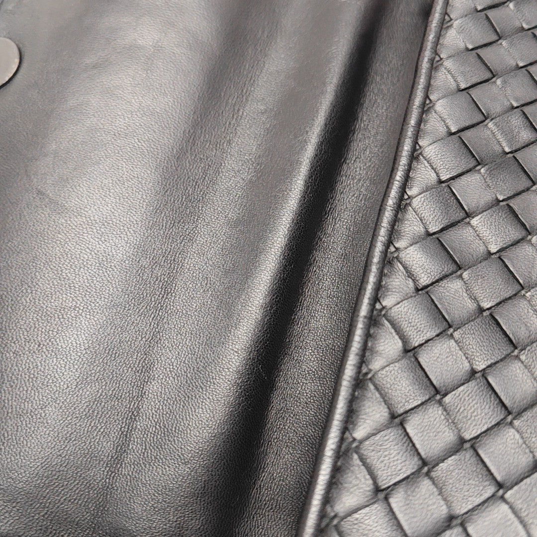 Lambskin Shoulder Bag Black