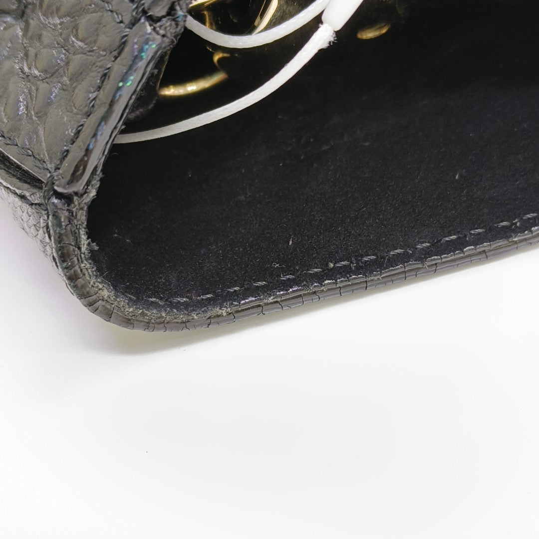 Calfskin Bucket Bag Black