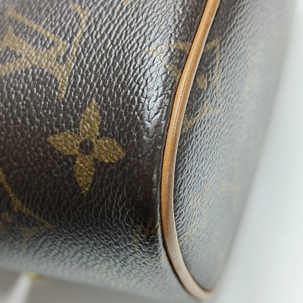 NICE Super Mini Monogram Coated Canvas Brown