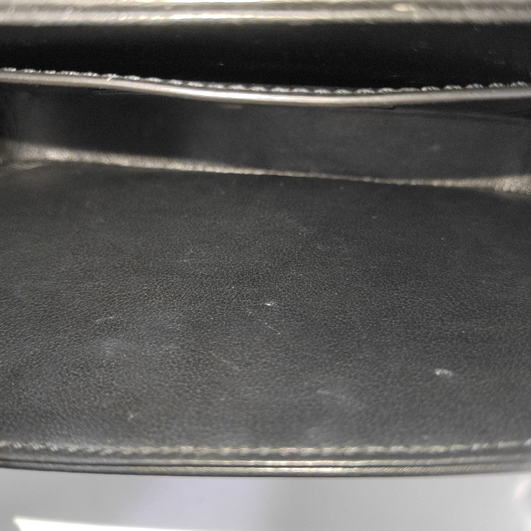 Authenticated pre-owned  SOLFERINO Small Patent Leather Black - Shoulder Bag at Looply
