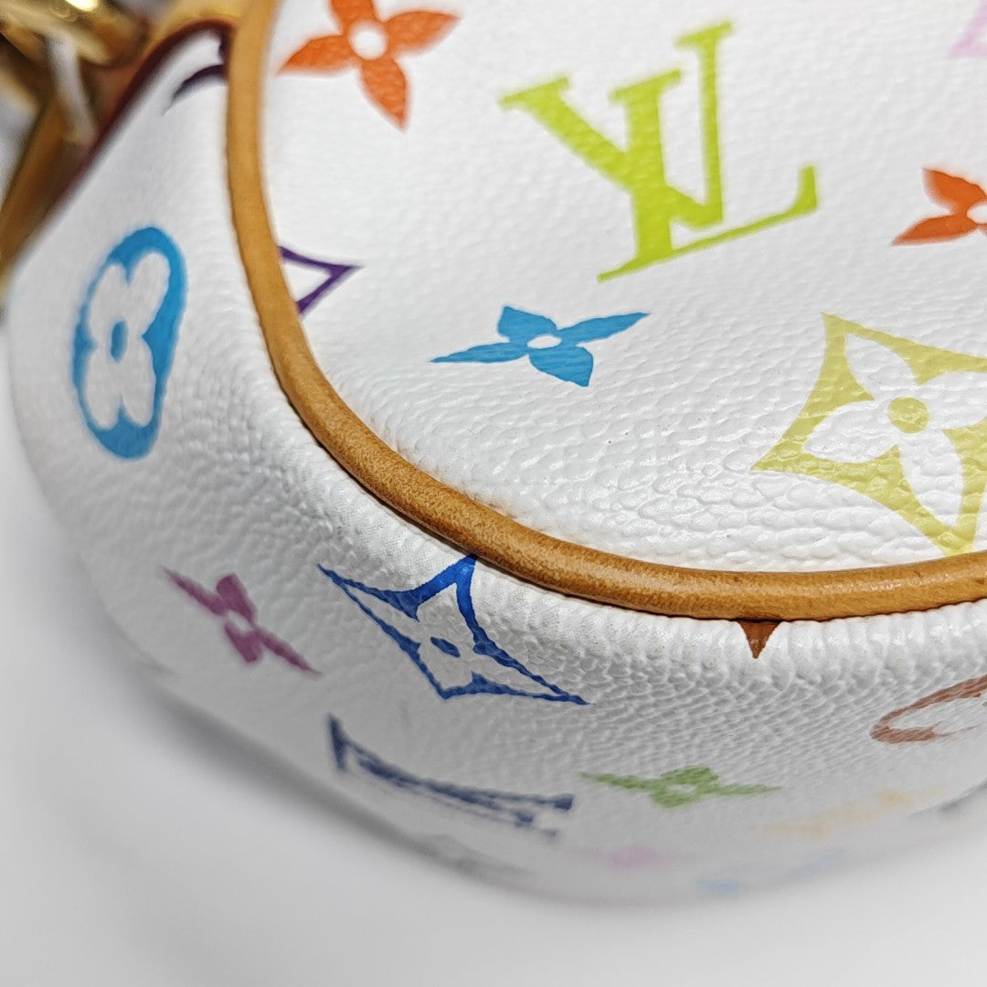 LV × TM MARILYN Monogram Coated Canvas White