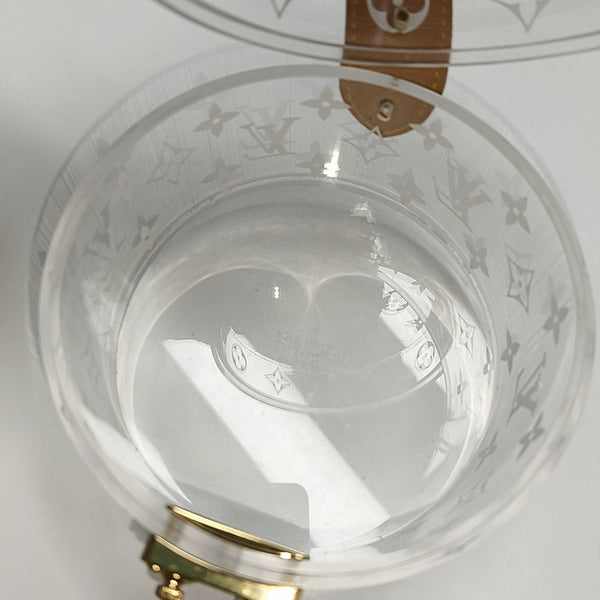 BOX SCOTT Monogram Plastic Clear