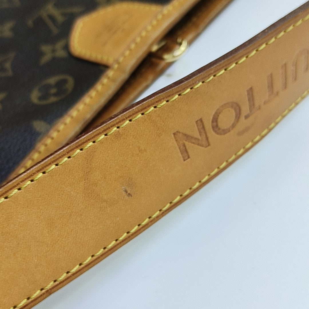 DELIGHTFUL Monogram Coated Canvas Brown
