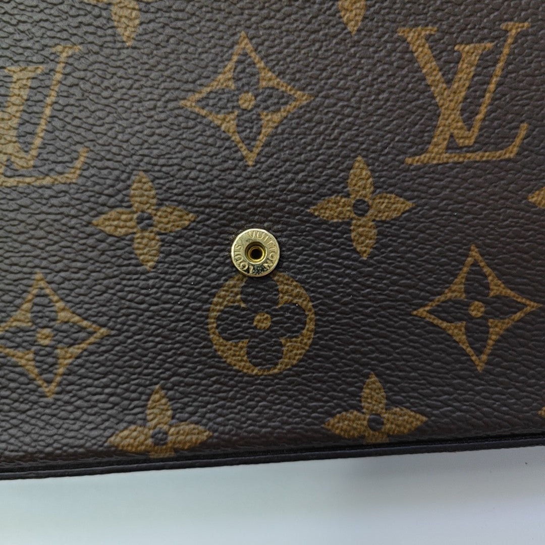 FÉLICIE Monogram Coated Canvas Brown