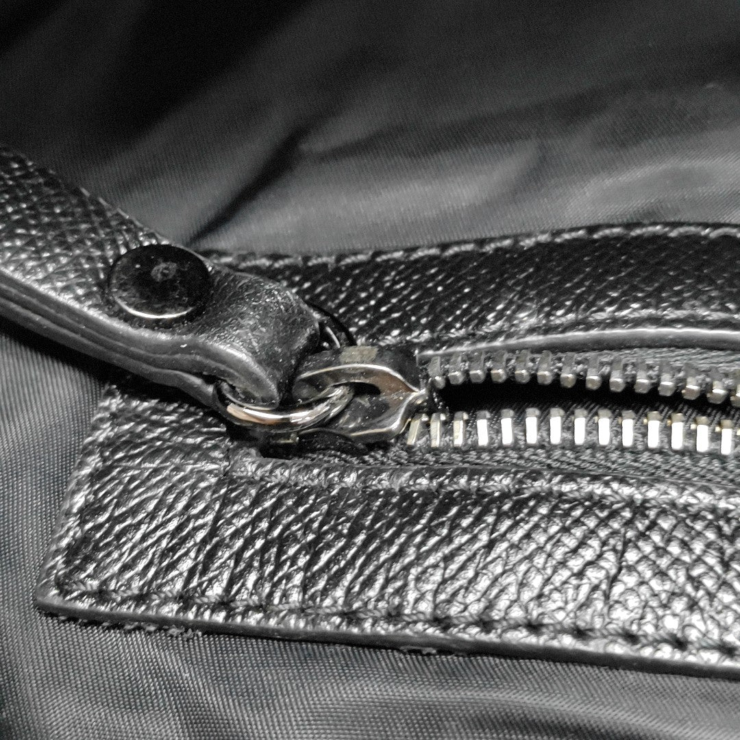 Fabric Shoulder Bag Gray