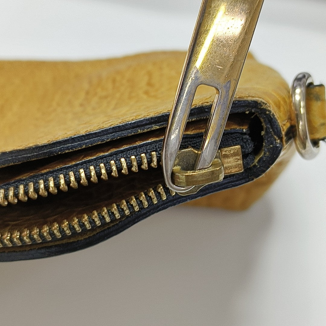 Calfskin Crossbody Bag Yellow