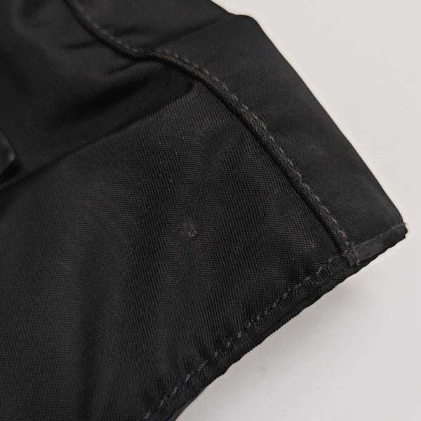 Nylon Top Handle Bag Black