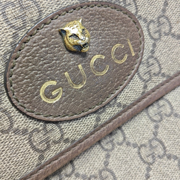 Neo Vintage Monogram Coated Canvas Beige