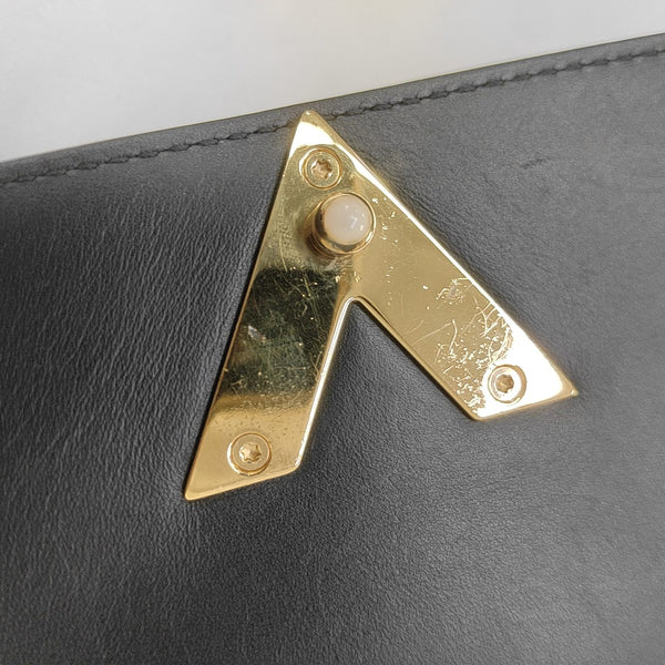 VERY Monogram Calfskin Black