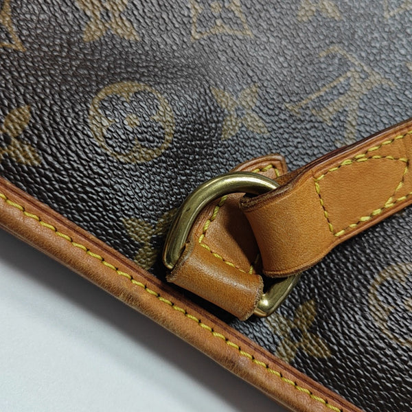 BATIGNOLLES GM Monogram Coated Canvas Brown