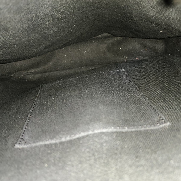 Coated Canvas Shoulder Bag Gray