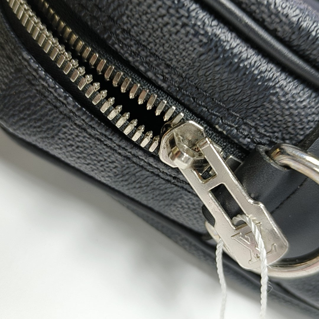 PORTE-DOCUMENTS PM Damier Graphite Coated Canvas Gray