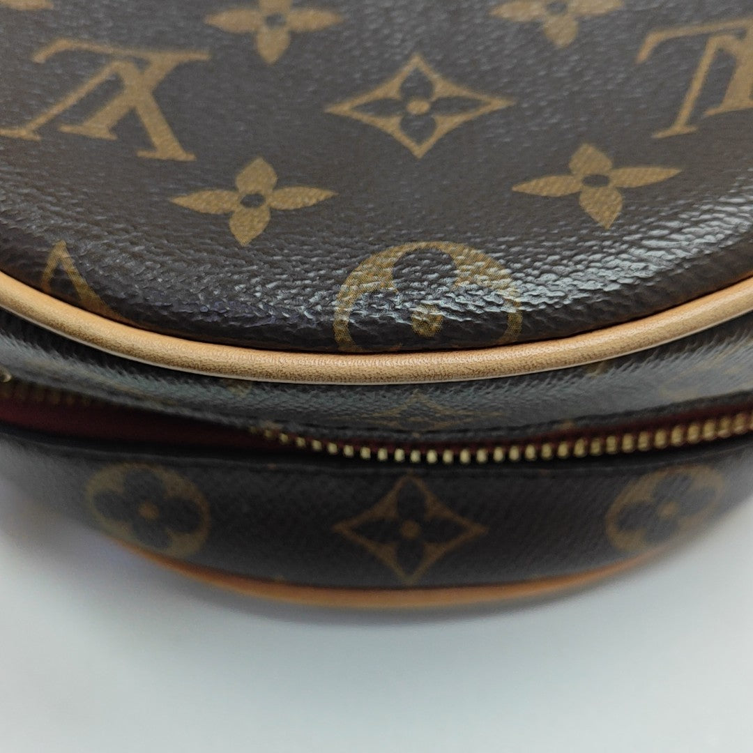 BOITE CHAPEAU PM Monogram Coated Canvas Brown