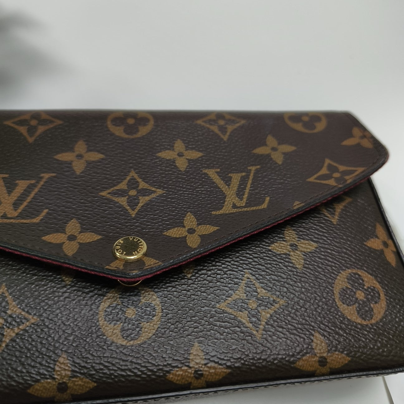 FÉLICIE Monogram Coated Canvas Brown