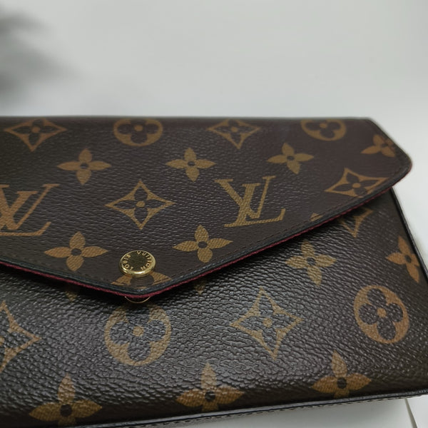 FÉLICIE Monogram Coated Canvas Brown