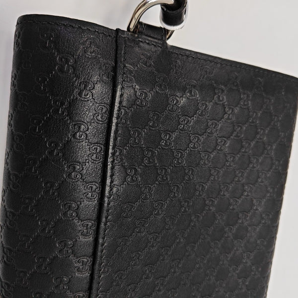 Monogram Calfskin Clutch Black
