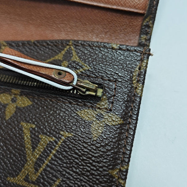 POCHETTE RABAT Monogram Coated Canvas Brown