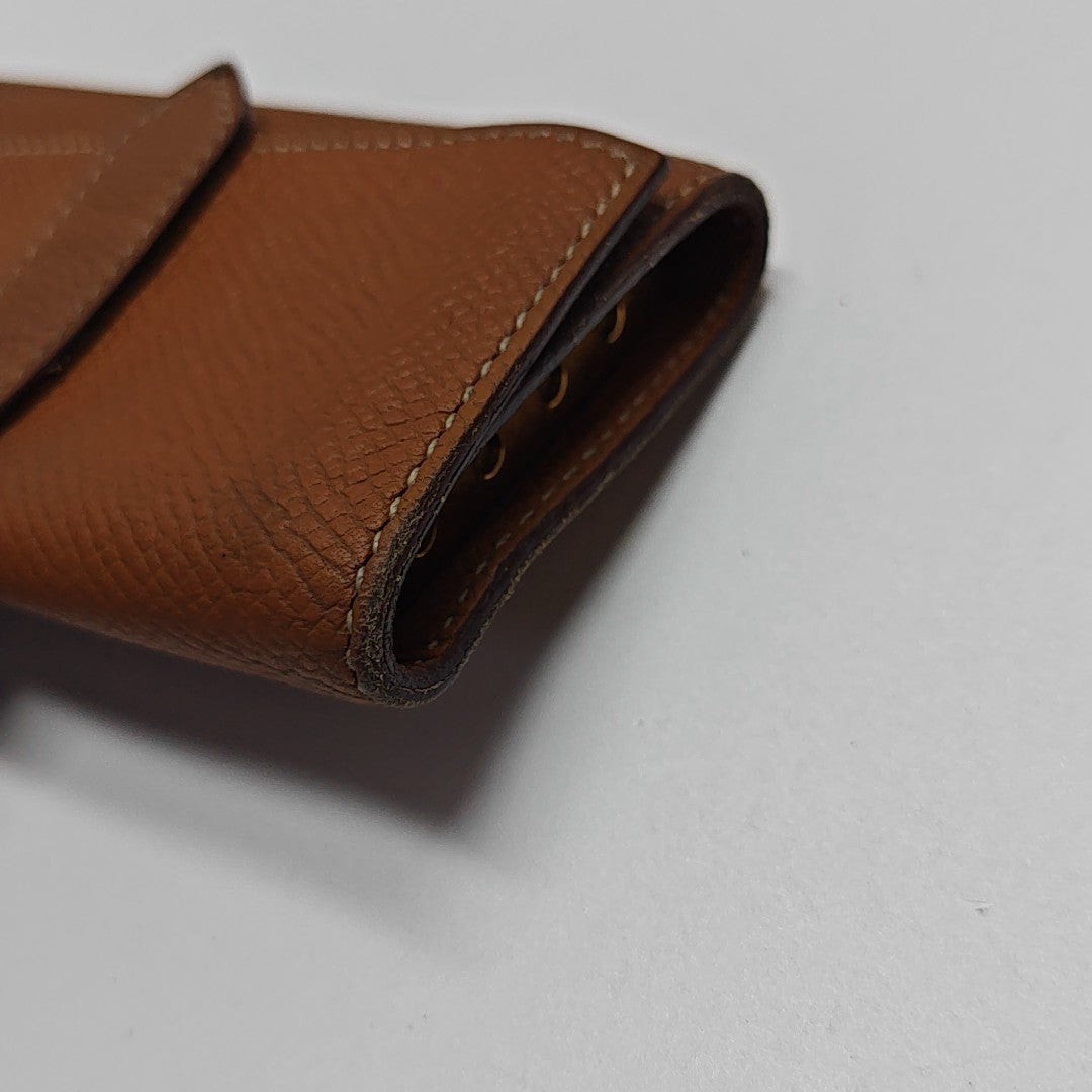 Bearn Epsom Brown Key Pouch