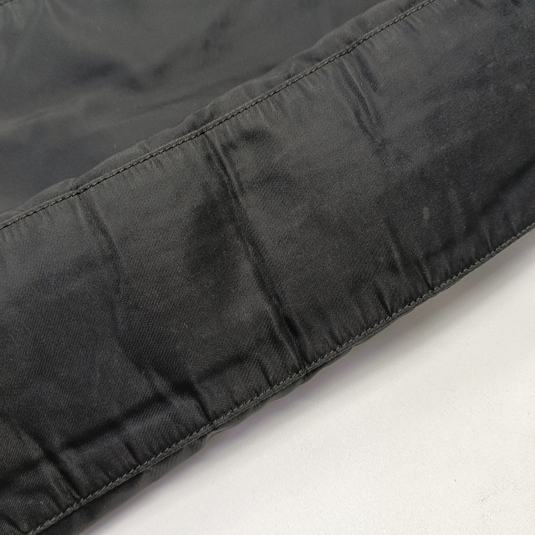 Nylon Shoulder Bag Black