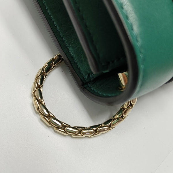 SERPENTI FOREVER Small Calfskin Green