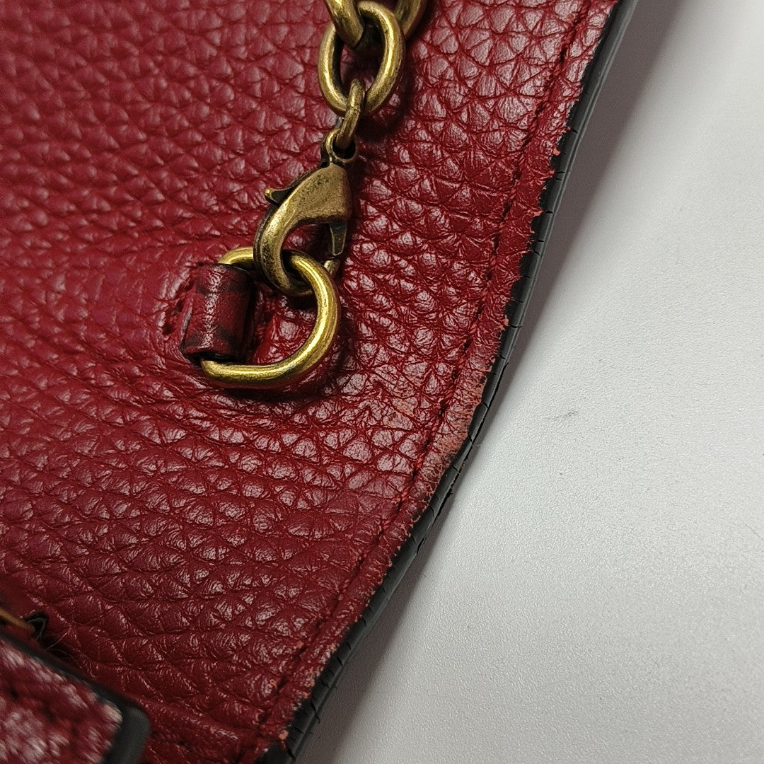 GG Marmont Mini Calfskin Red