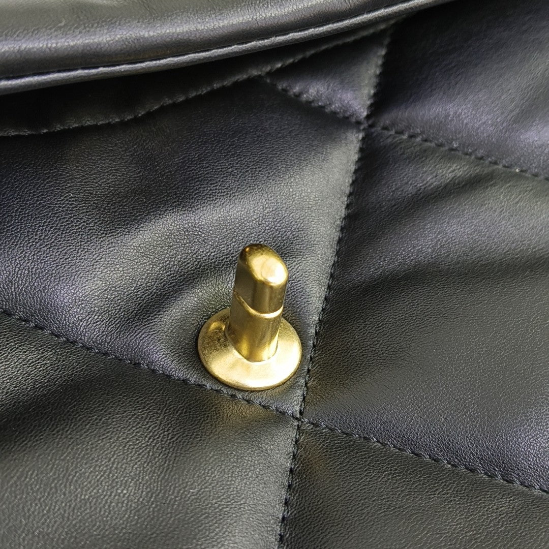 Quilted Lambskin Black