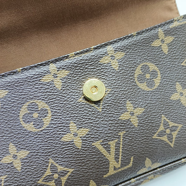 IVY Monogram Coated Canvas Brown