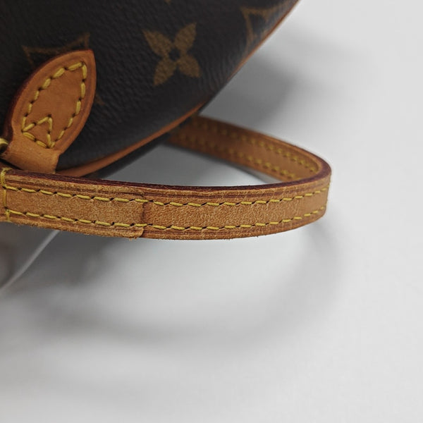 SPEEDY Nano Monogram Coated Canvas Brown