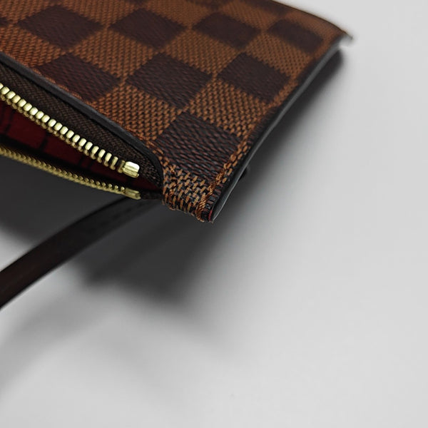 NEVERFULL MM Damier Ebene Coated Canvas Brown