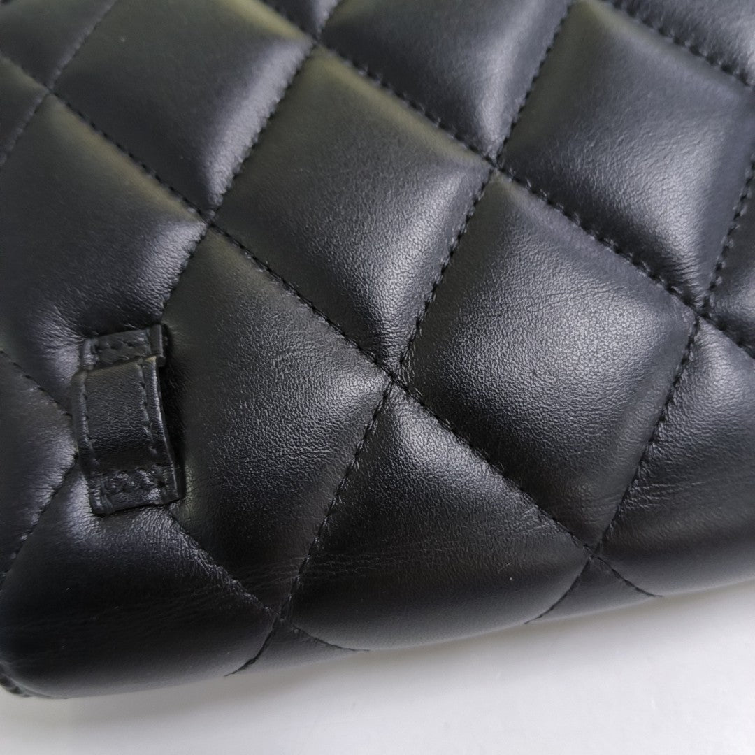 Quilted Calfskin Black