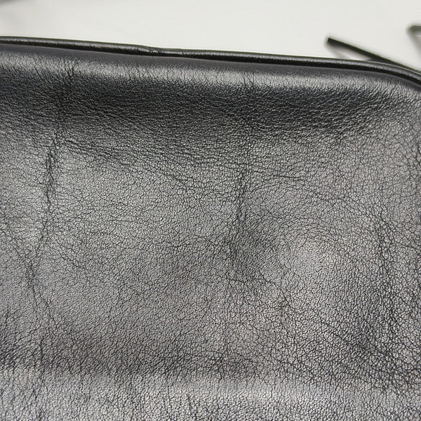 Calfskin Shoulder Bag Black